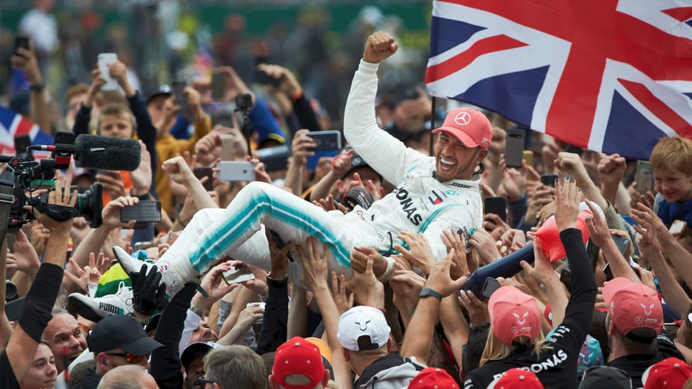 Silverstone Lewis Hamilton