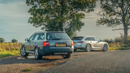 Audi Allroad rear three quarter