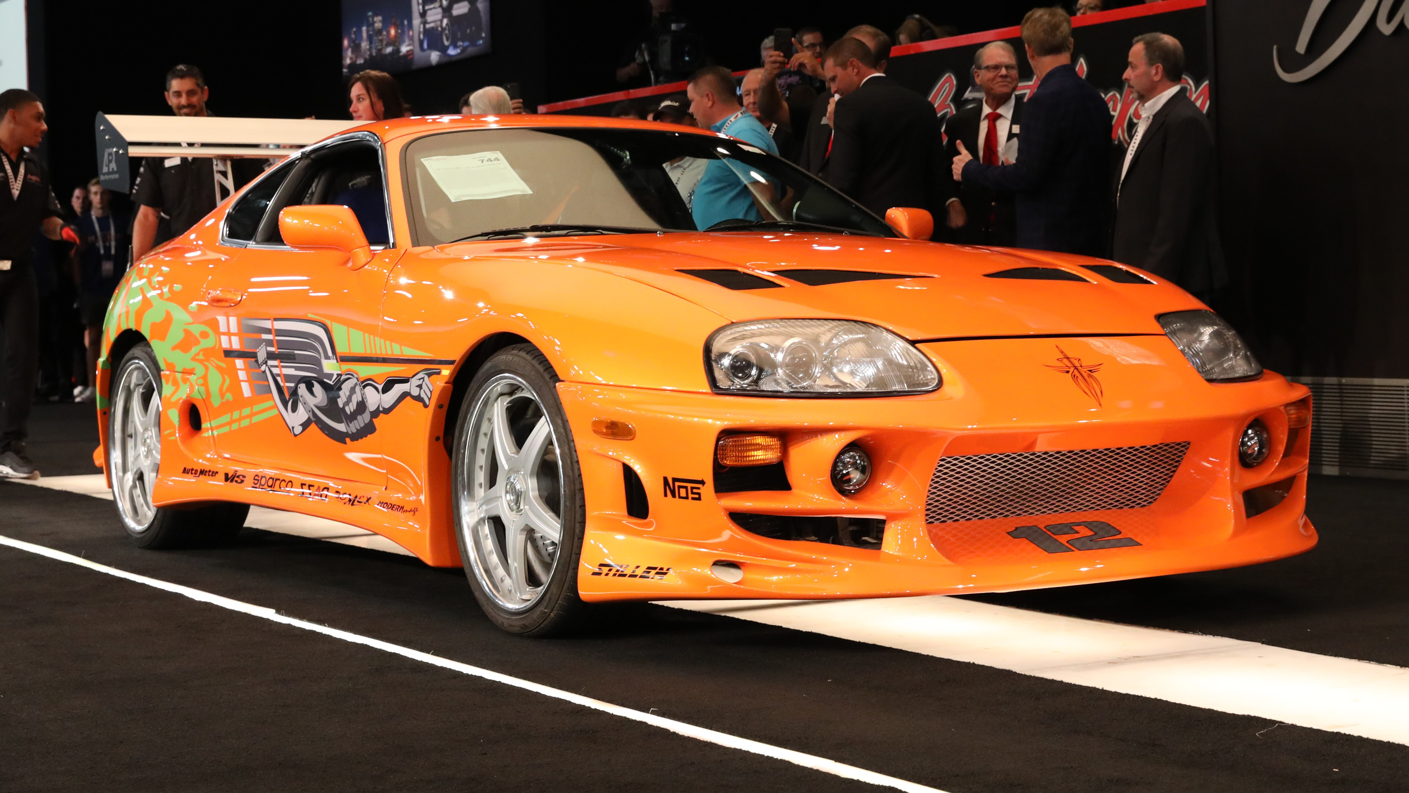 Fast and Furious Toyota Supra Barrett Jackson sale