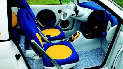 Fiat Lucciola concept interior