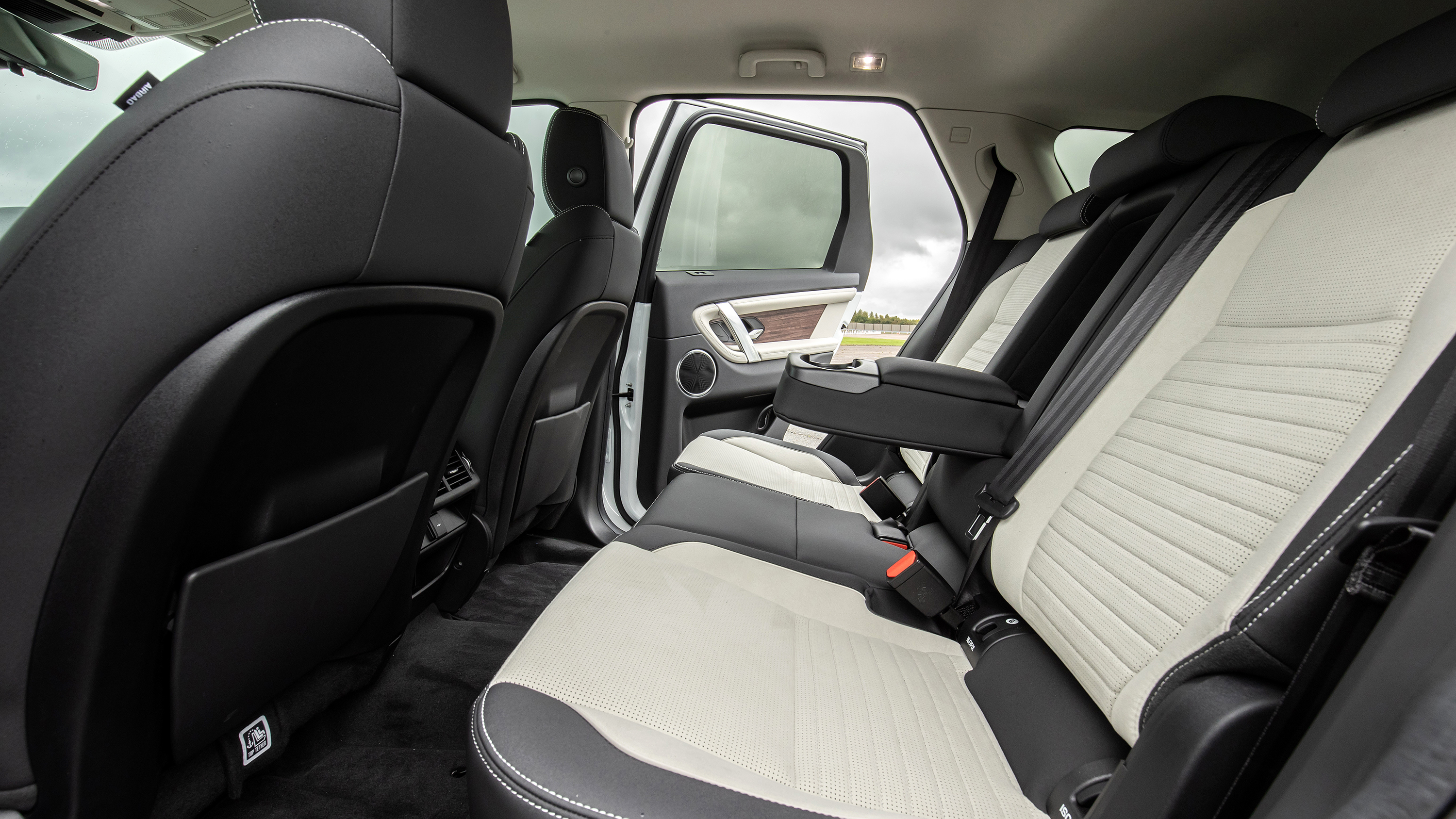 Land Rover Discovery Sport P300e plug-in hybrid back seats