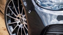 Mercedes E220d Coupe alloy wheel