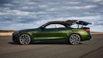 BMW 4 Series Convertible roof folding