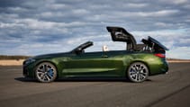 BMW 4 Series Convertible roof folding