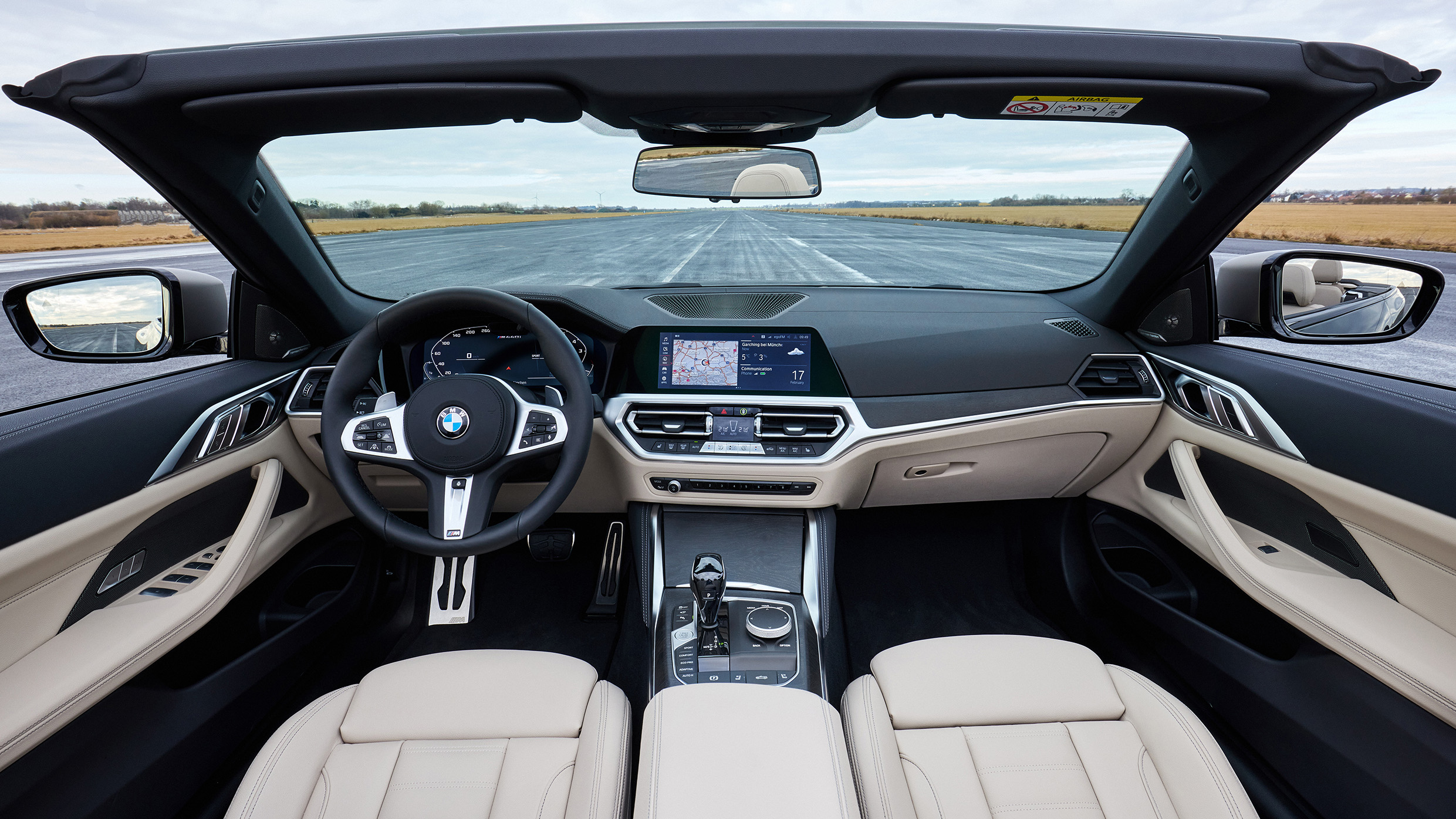 BMW 4 Series Convertible interior 