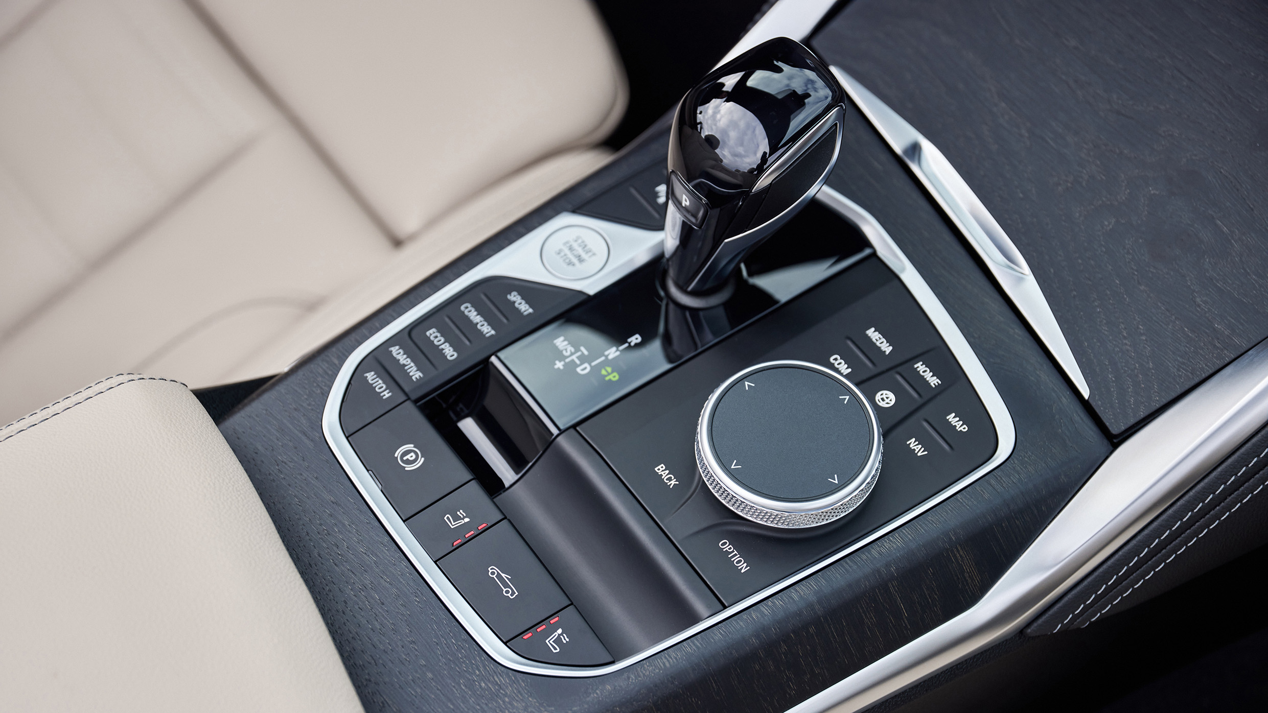 BMW 4 Series Convertible iDrive controls