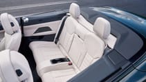 BMW 4 Series Convertible rear interior