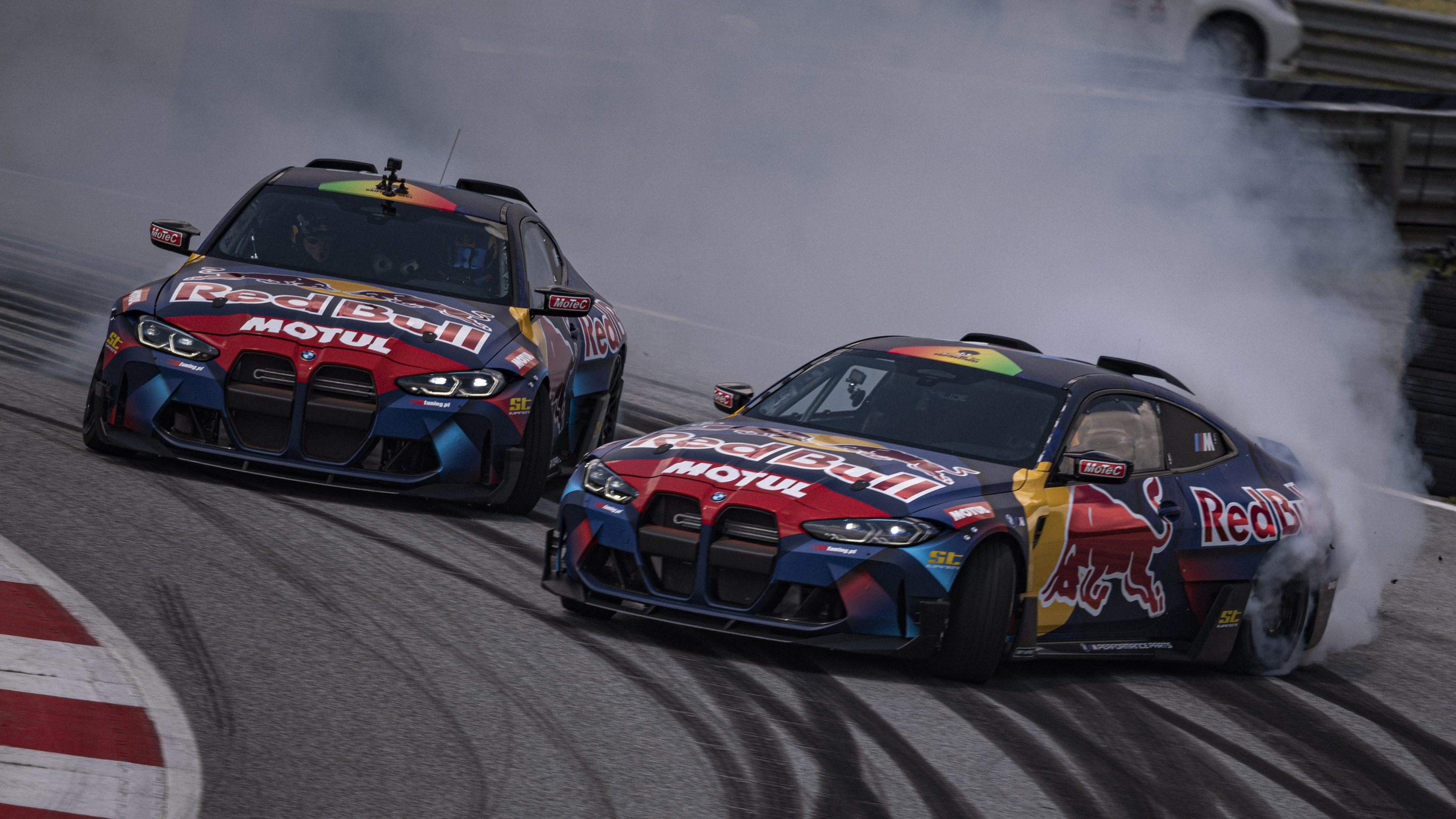 BMW M4 Competition Red Bull Driftbrothers Top Gear