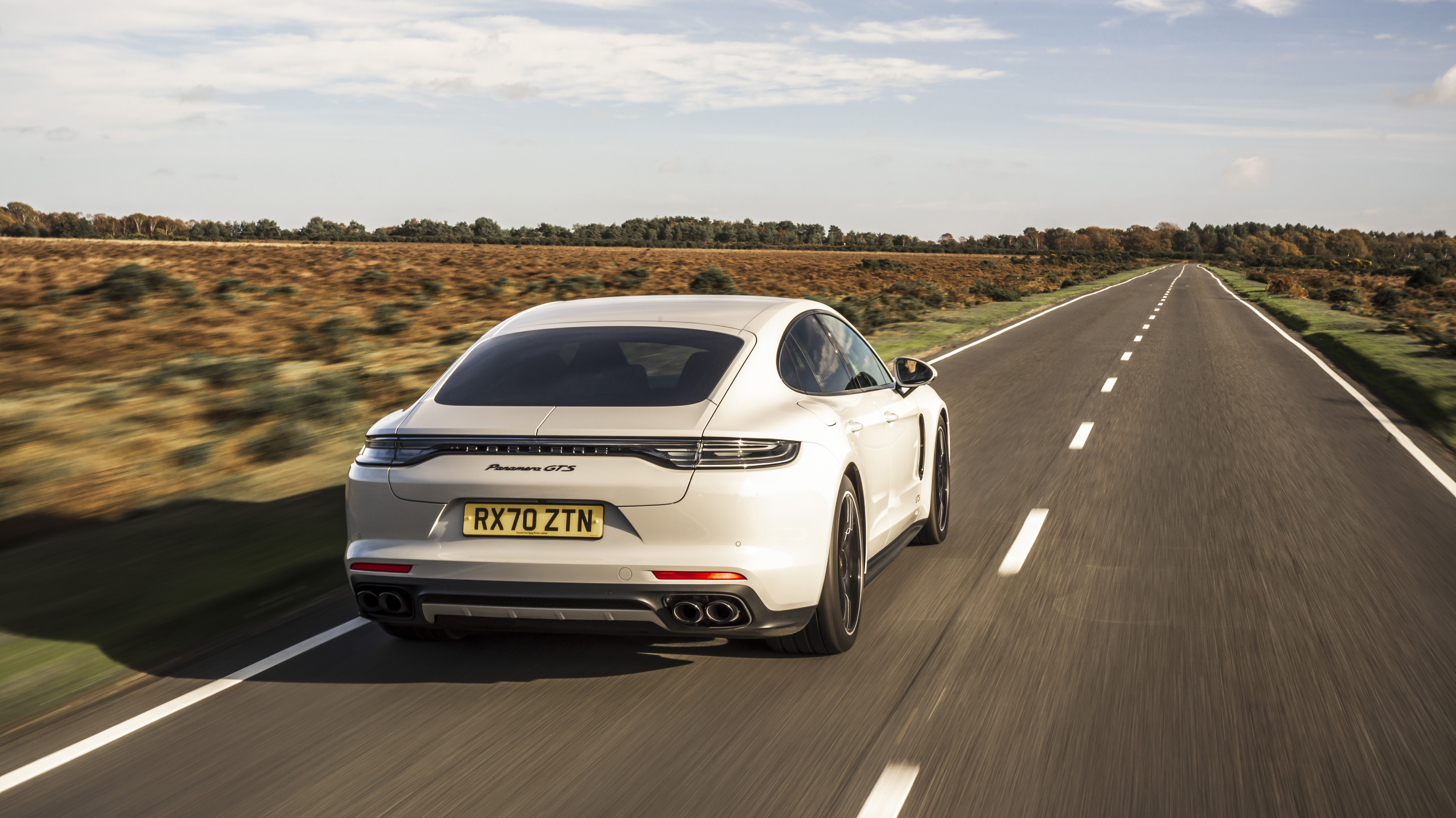 Crayon Grey Porsche Panamera GTS