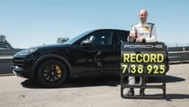 Porsche Cayenne Nürburgring SUV lap record Lars Kern