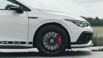 GTI Clubsport 45 front wheel and stickers