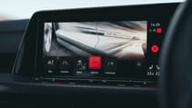 GTI Clubsport 45 screen showing driving modes