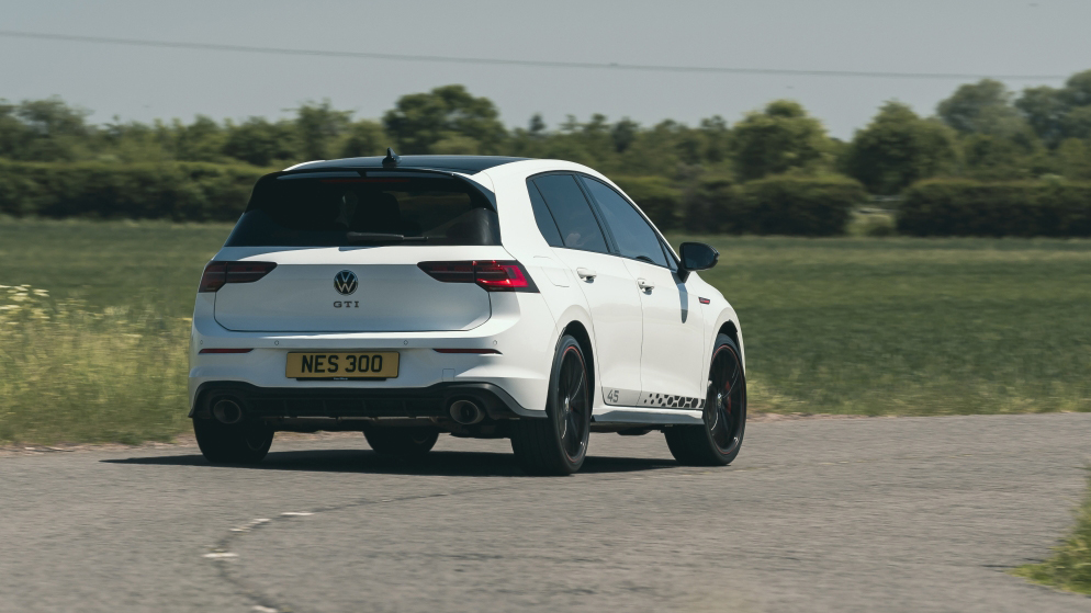 GTI Clubsport 45 rear cornering