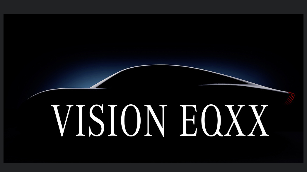 Mercedes EV EQXX Vision teaser Top Gear