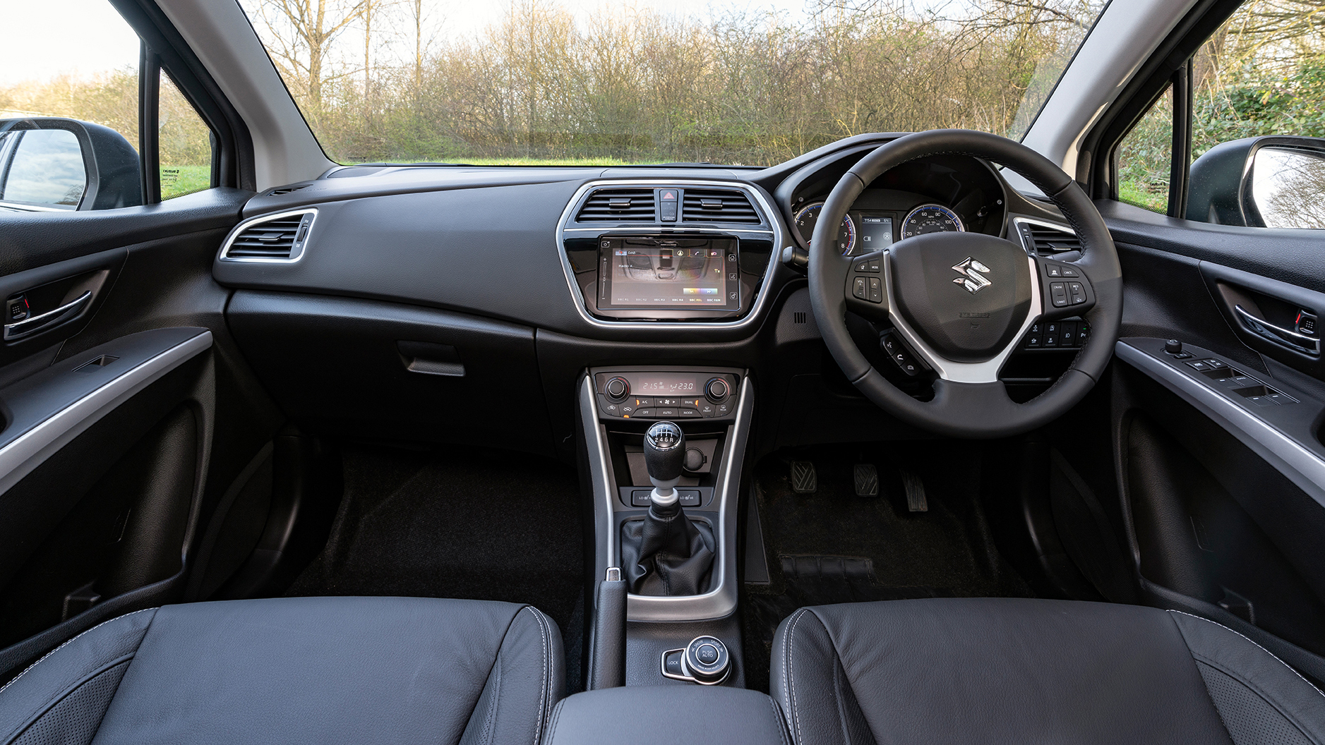 Suzuki S-Cross hybrid interior dashboard