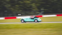 Morgan Plus Four at Donington Park