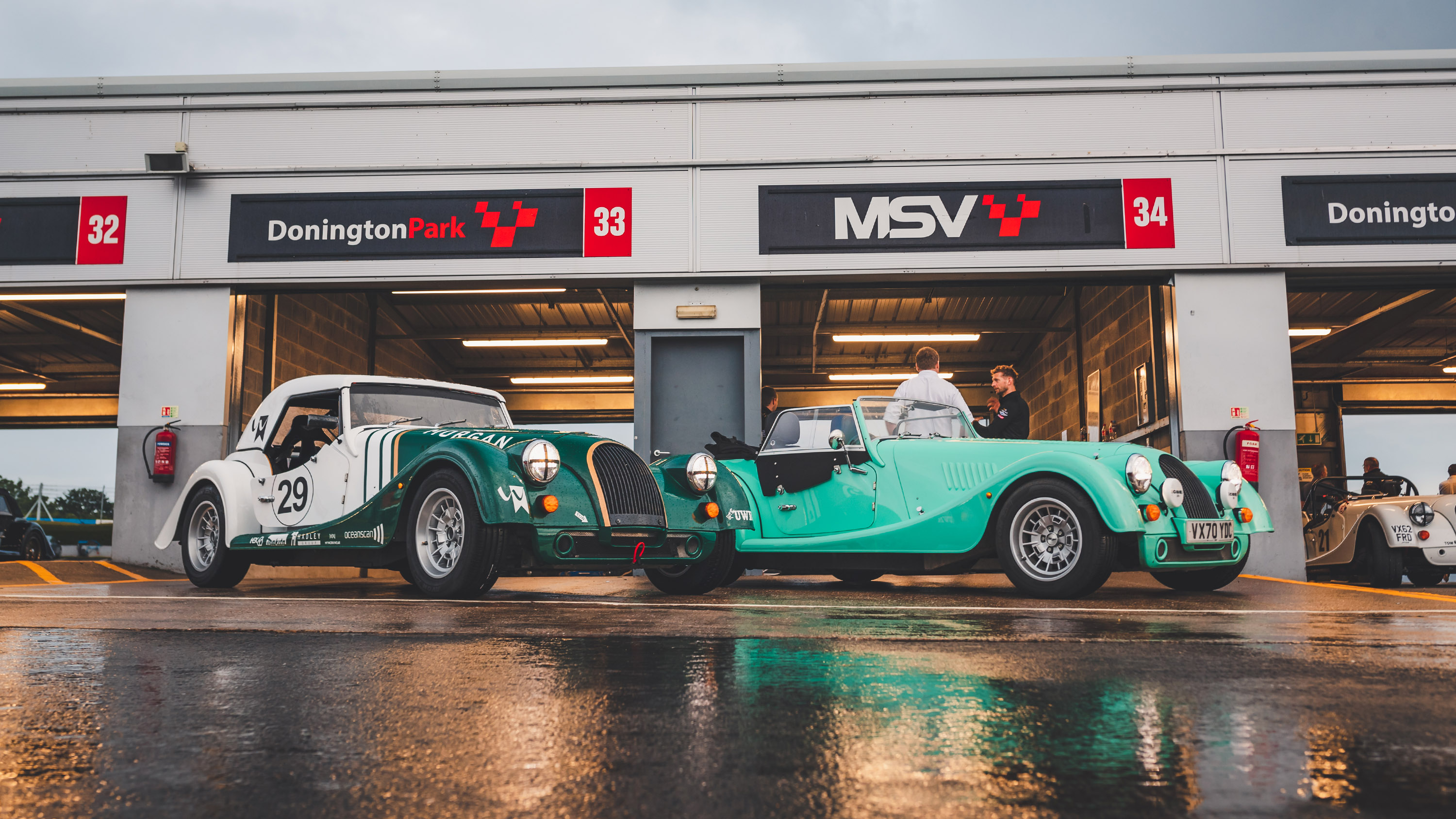 Morgan Plus Four road and racecar