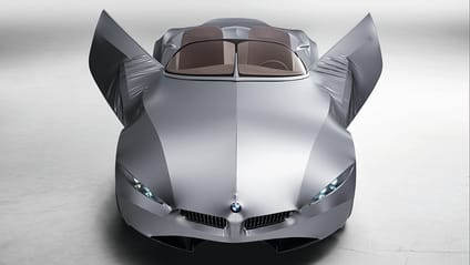BMW Gina concept front end with the doors open