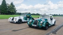 Morgan Plus Four racecar manual and automatic