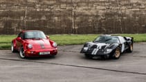 Everrati and Superformance electric GT40