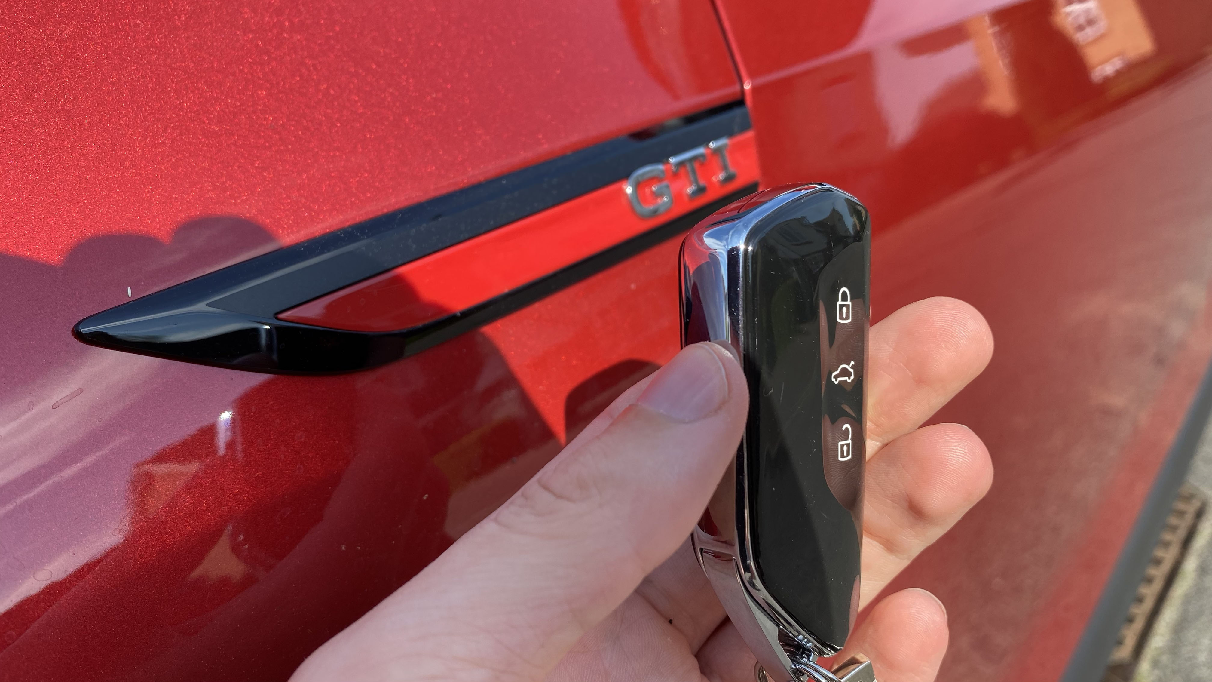 VW Golf GTI keyless entry