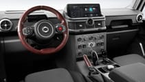 Ineos Grenadier interior dashboard buttons