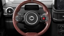 Ineos Grenadier interior dashboard buttons