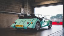 Morgan Plus Four in Mint Green