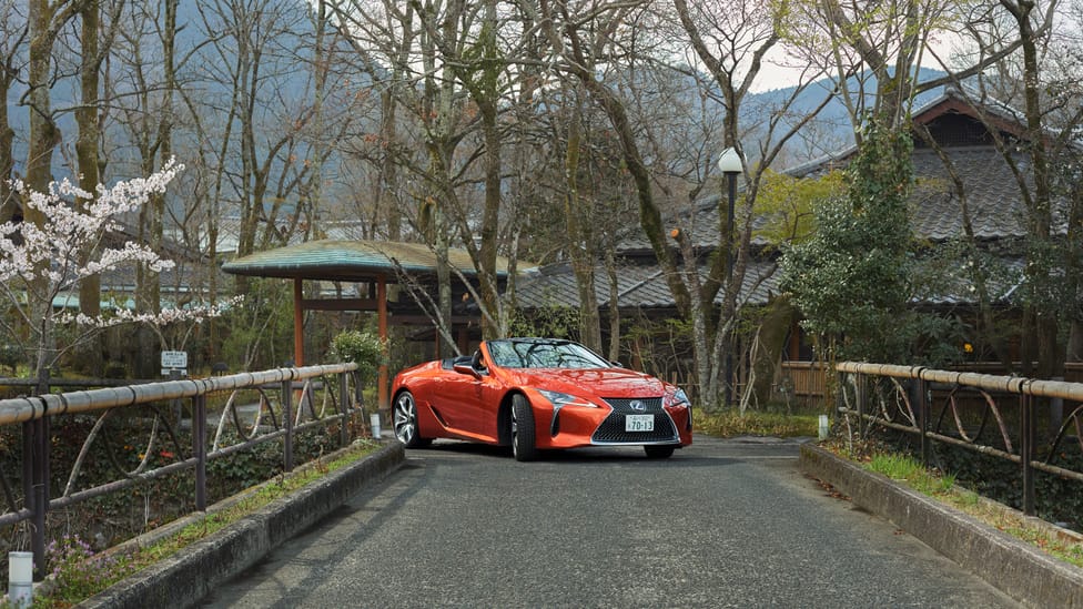 Lexus LC500 Convertible in Japan