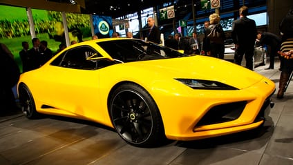 Lotus Elan concept at the 2010 Paris motor show