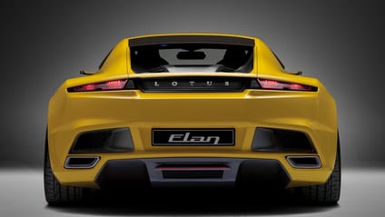 Lotus Elan concept rear end