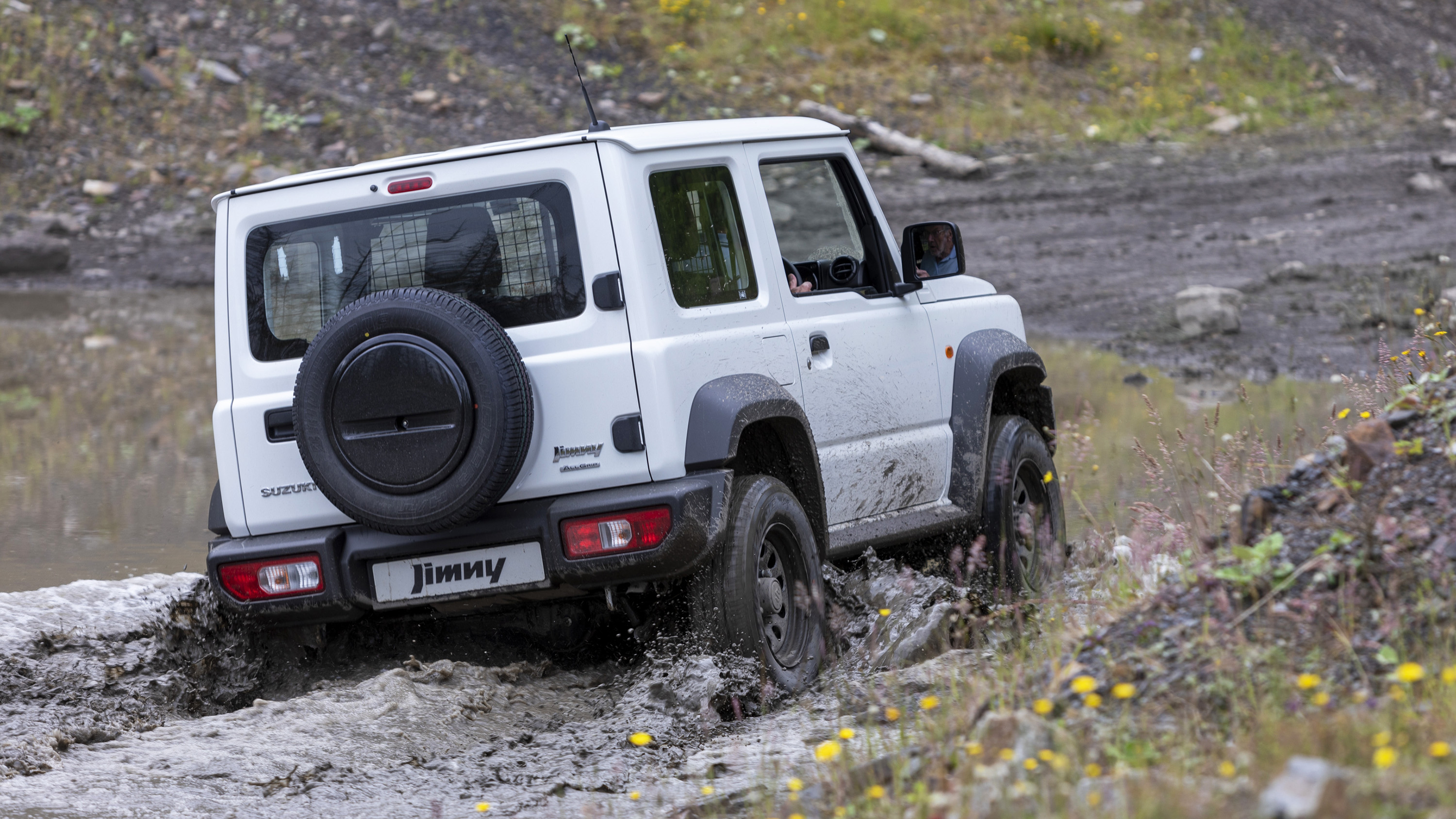 Suzuki Jimny LCV in the mud