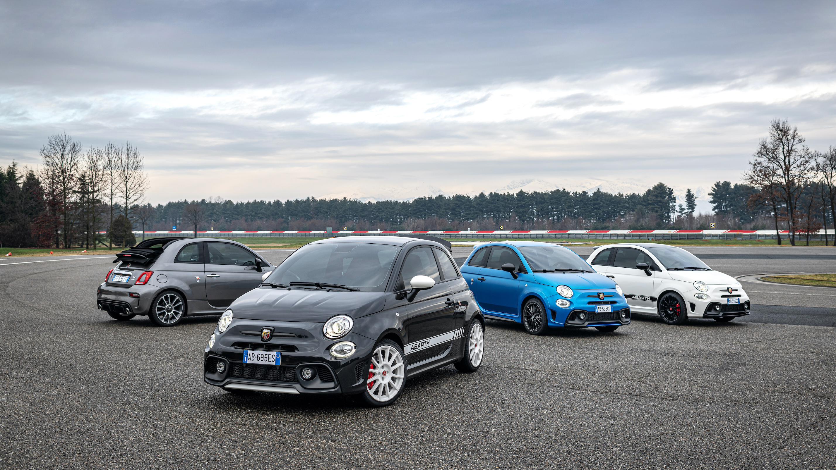 Abarth 695 Esseesse with Abarth range