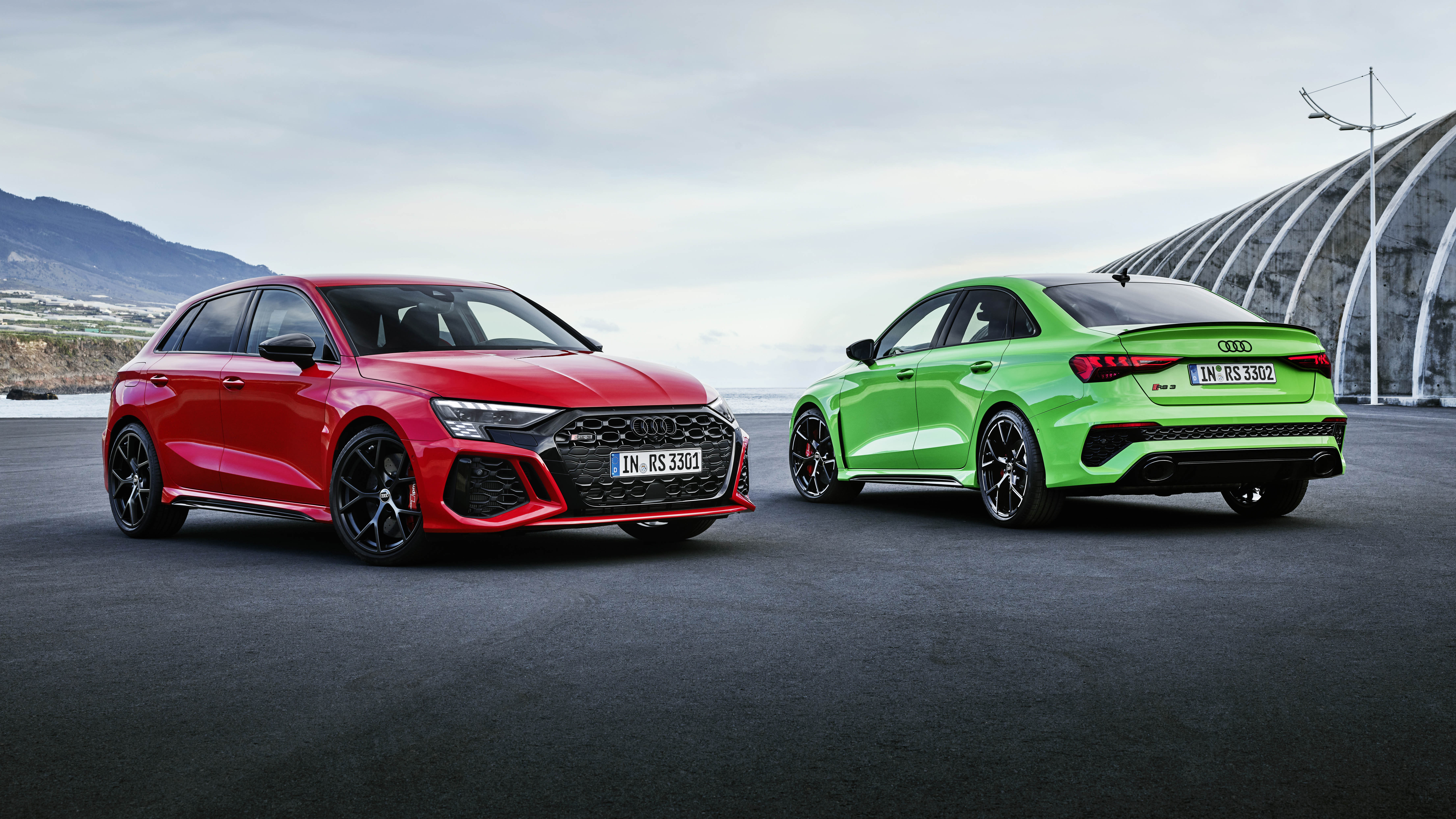 New 2021 Audi RS3 saloon and hatch Top Gear