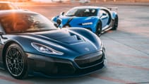 Rimac Nevera and Bugatti Chiron