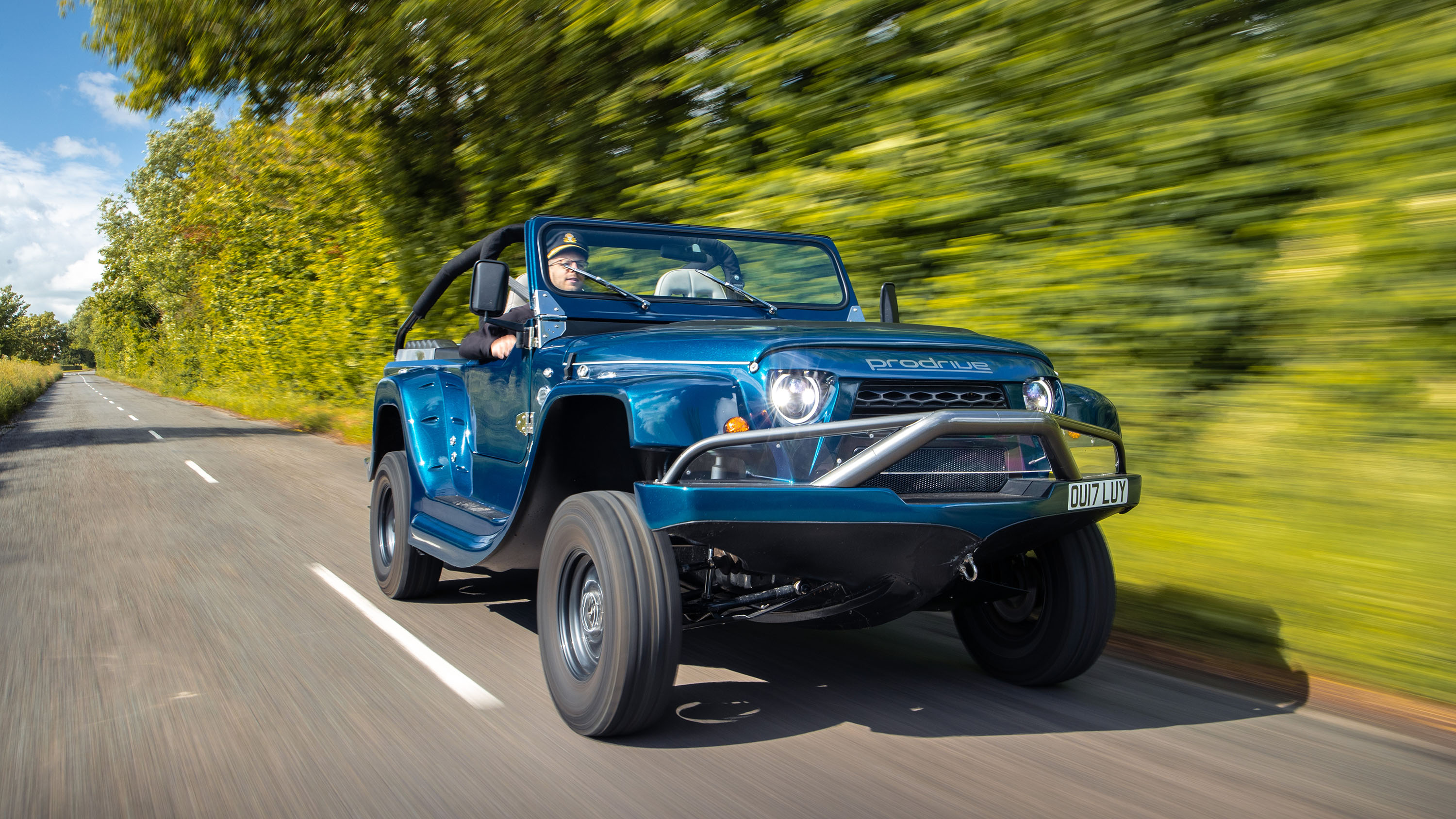 Prodrive WaterCar Panther amphibious car test Top Gear