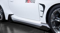 Toyota GR 86 Gazoo Racing mods side vent and skirt