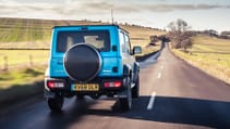 Suzuki Jimny on road driving manners