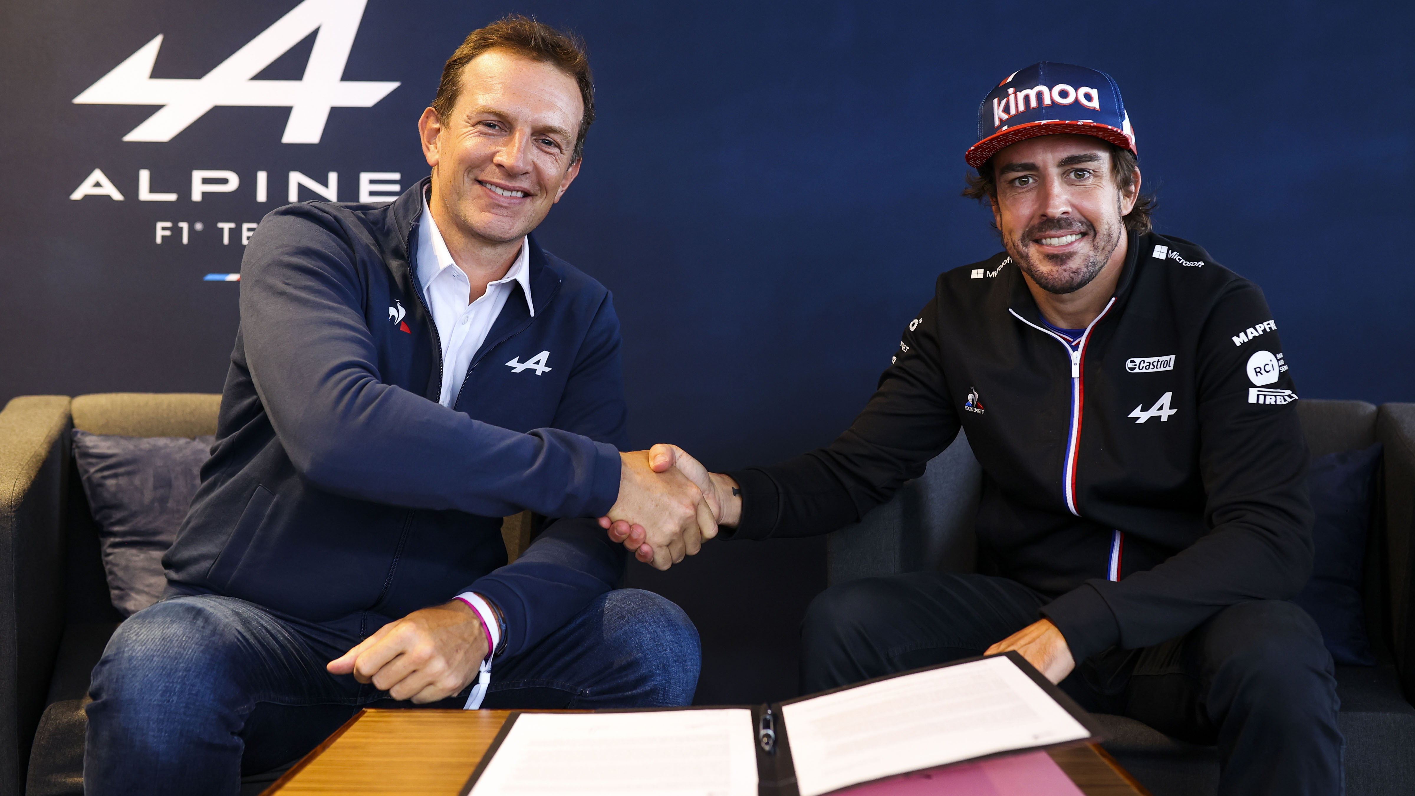 Alpine F1 Alonso Top Gear