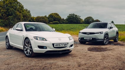 Mazda RX8 and Mazda MX-30 Top Gear 2021