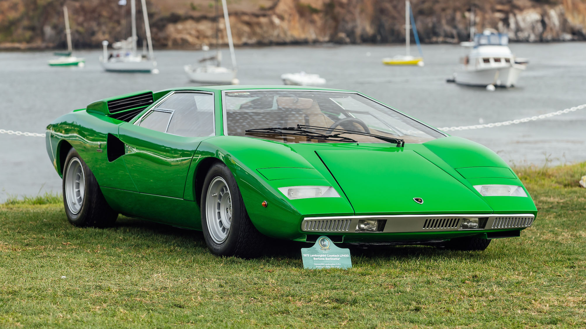 Lamborghini Countach 50th anniversary Pebble Beach 2021