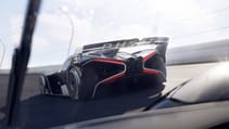 Bugatti Bolide production car on track