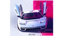 Lamborghini Countach LPI 800-4 sketch