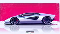 Lamborghini Countach LPI 800-4 sketch