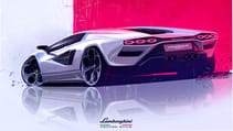 Lamborghini Countach LPI 800-4 sketch