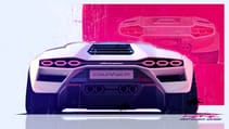 Lamborghini Countach LPI 800-4 sketch