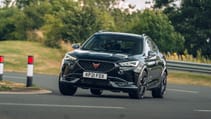 CUPRA Formentor performance on track Silverstone