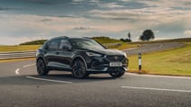 CUPRA Formentor performance on track Silverstone