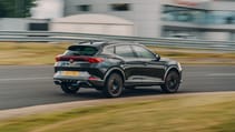 CUPRA Formentor performance on track Silverstone