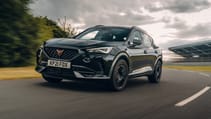 CUPRA Formentor performance on track Silverstone